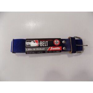 Franklin Sports Baseball Belt - MLB Belt, Royal Blue